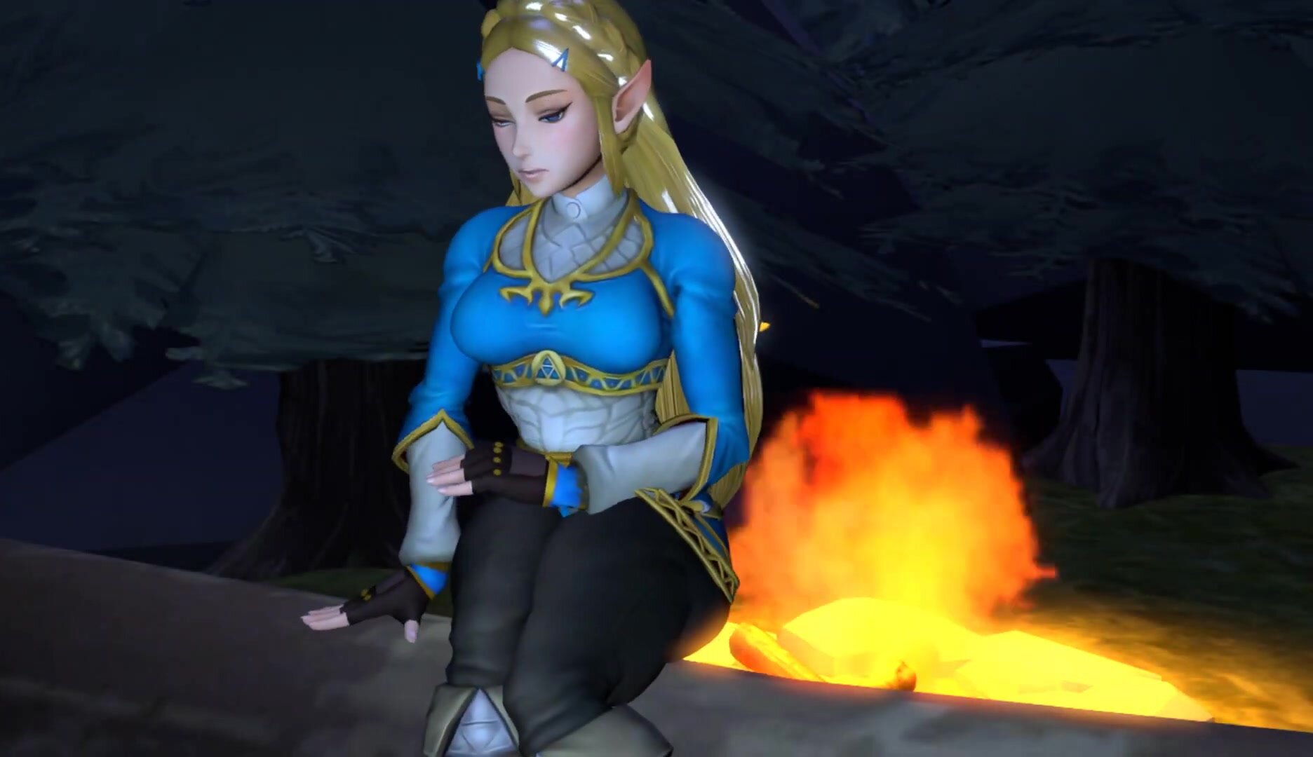 Zelda Campfire Farts