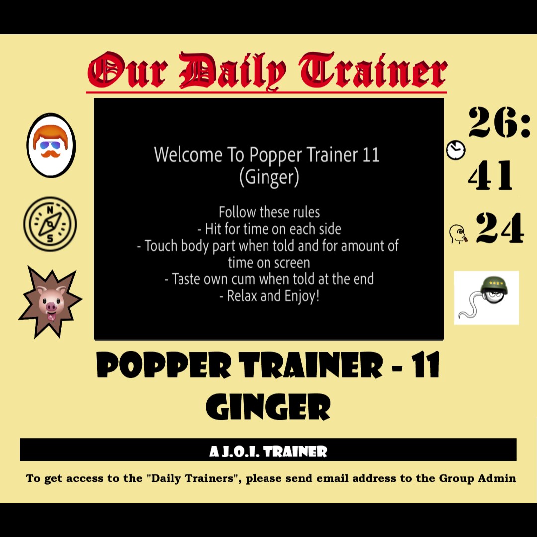 Popper Trainer 11 Ginger