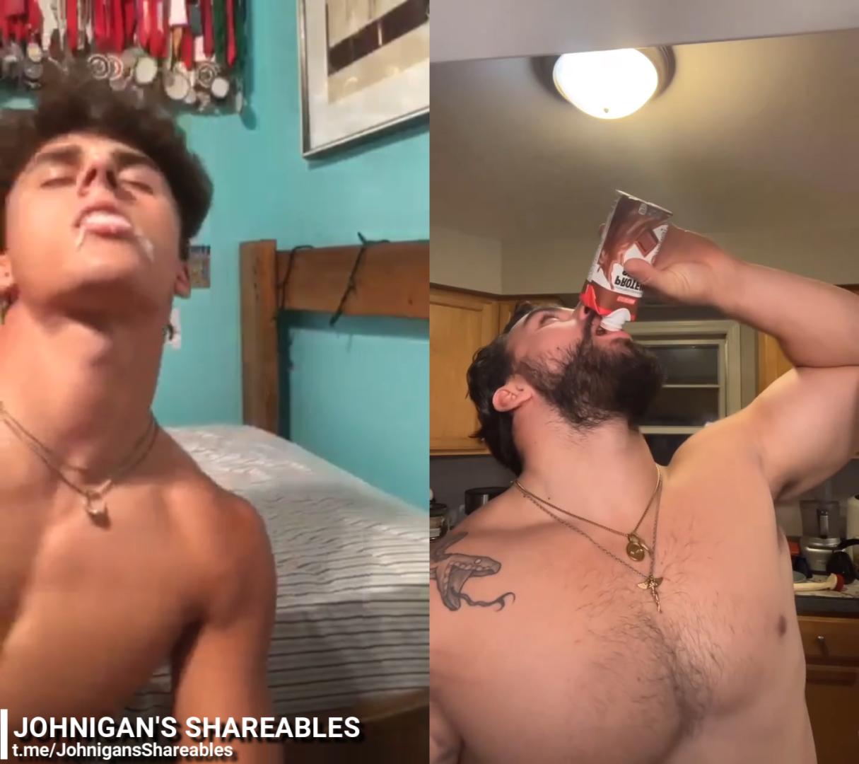 Muscle transformation courtesy of protein/brotein