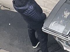 Sheffield lad pissing in the street