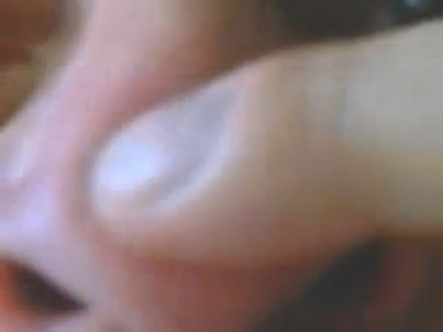 Nose Playing close up