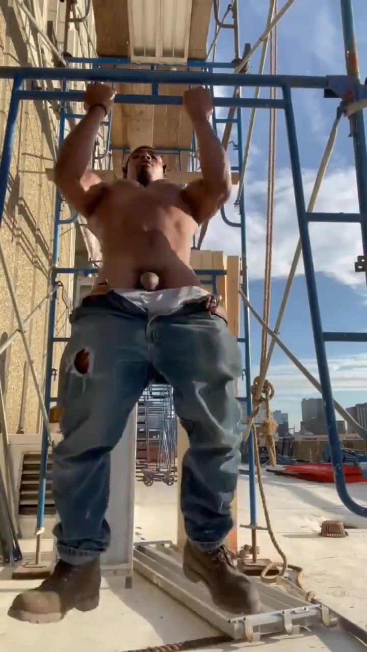Releasing some stress at the construction site