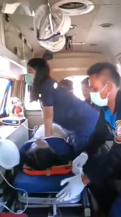 real ambulance resuscitation