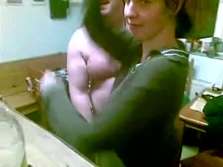 Drunk girls boobs exposed at house party ENF