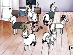 Unicorns Farts On Rigby For An Hour