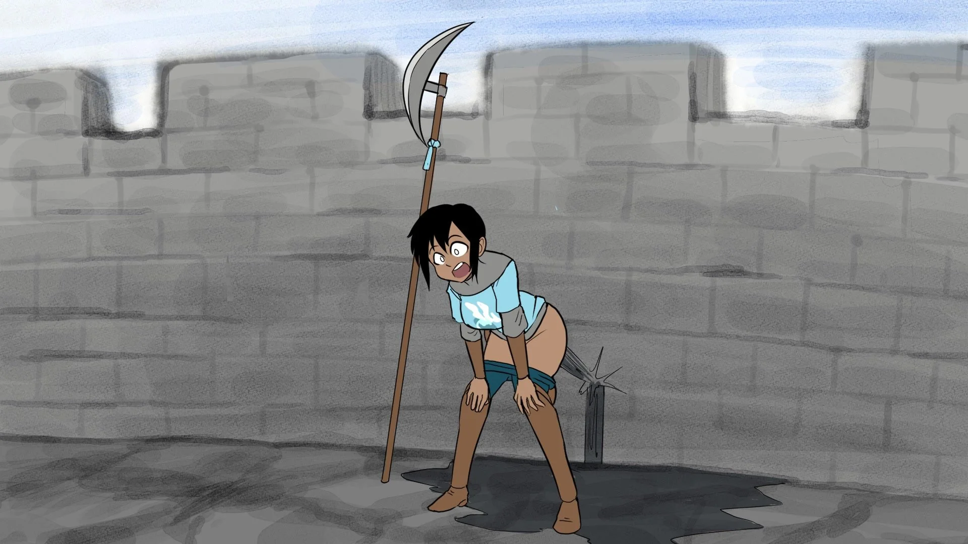 Girl Piss Animation 1 picture