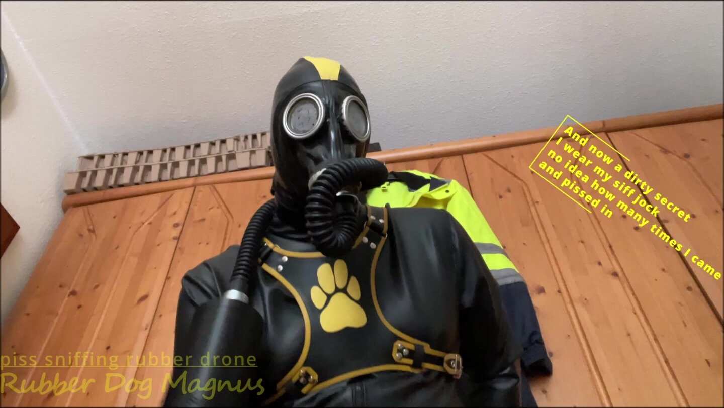 piss sniffing rubber drone p2