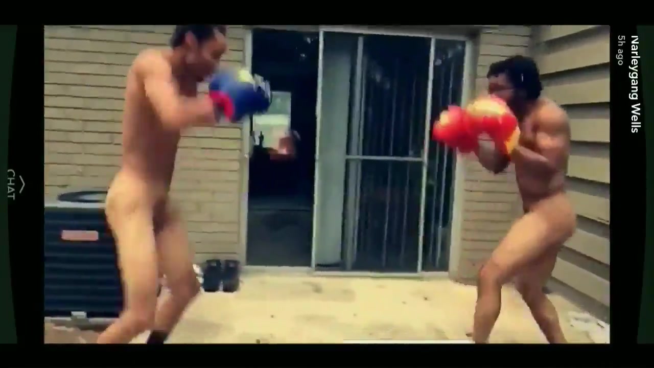 Naked boxing