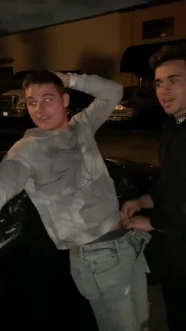 Drunk guy sucked off in public