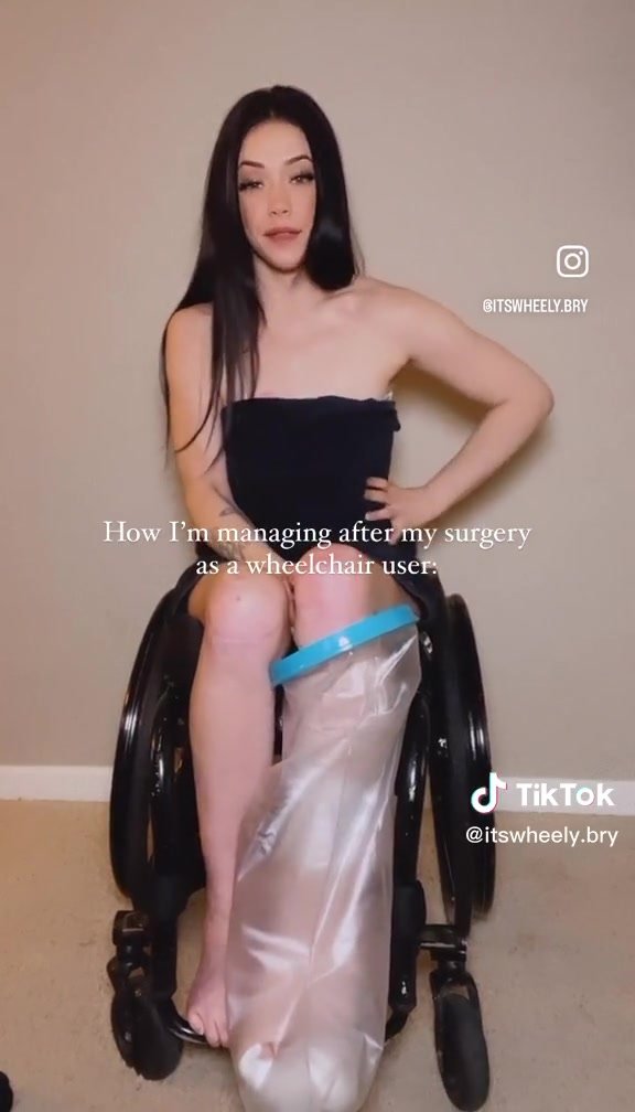 paraplegic broken leg