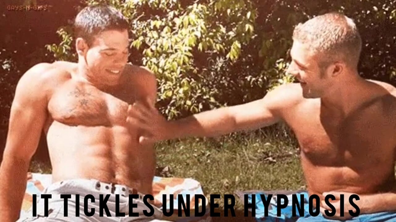 It tickles under Hypnosis - video 2