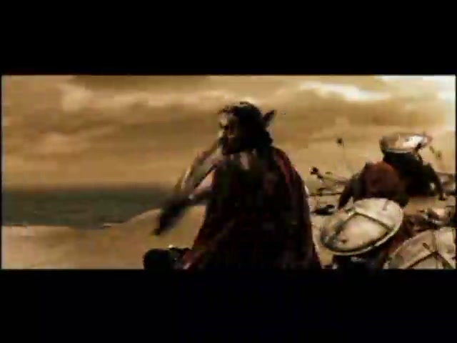300 Movie: fight scene