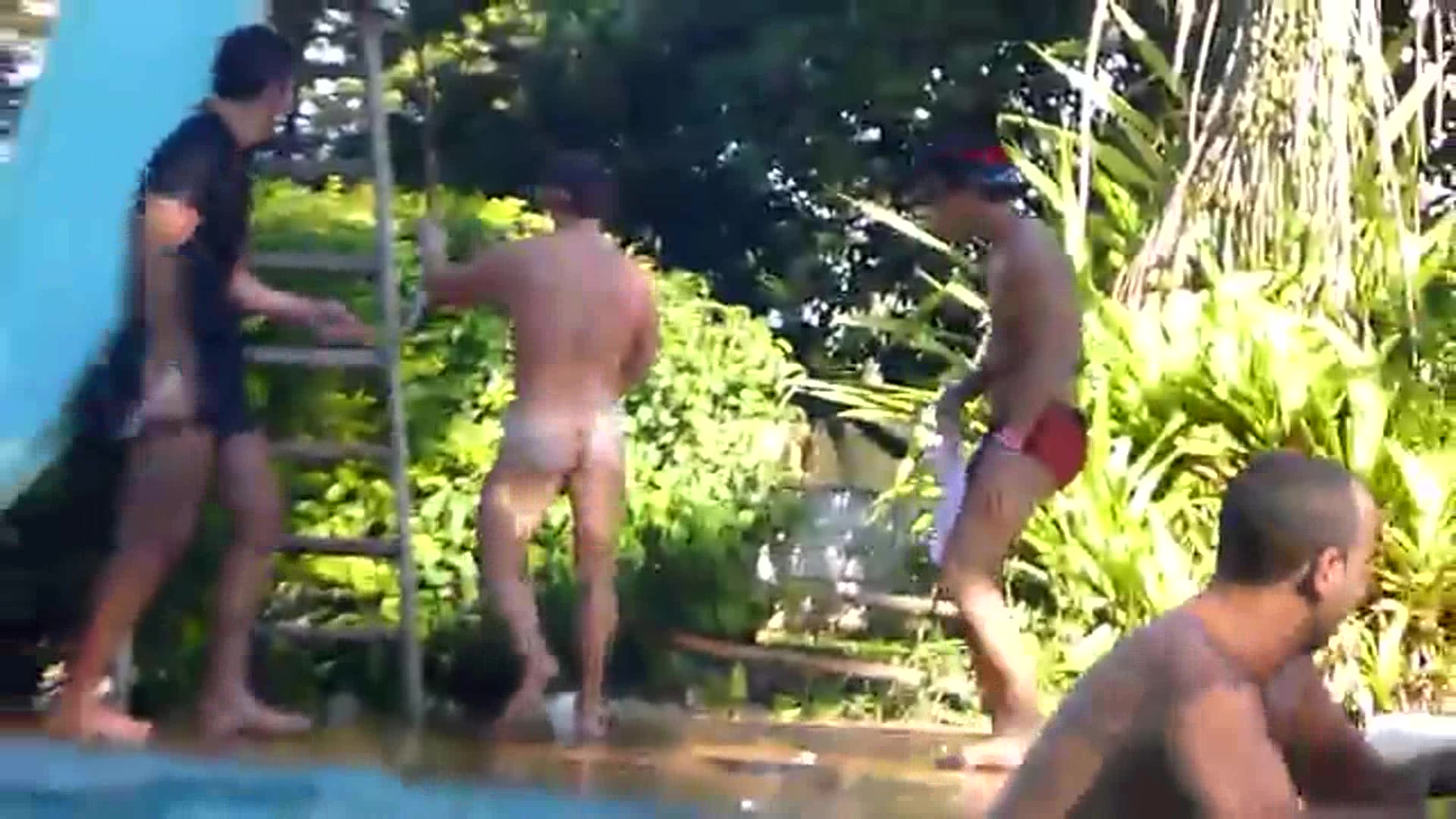 Pool boy stripped naked gay tube