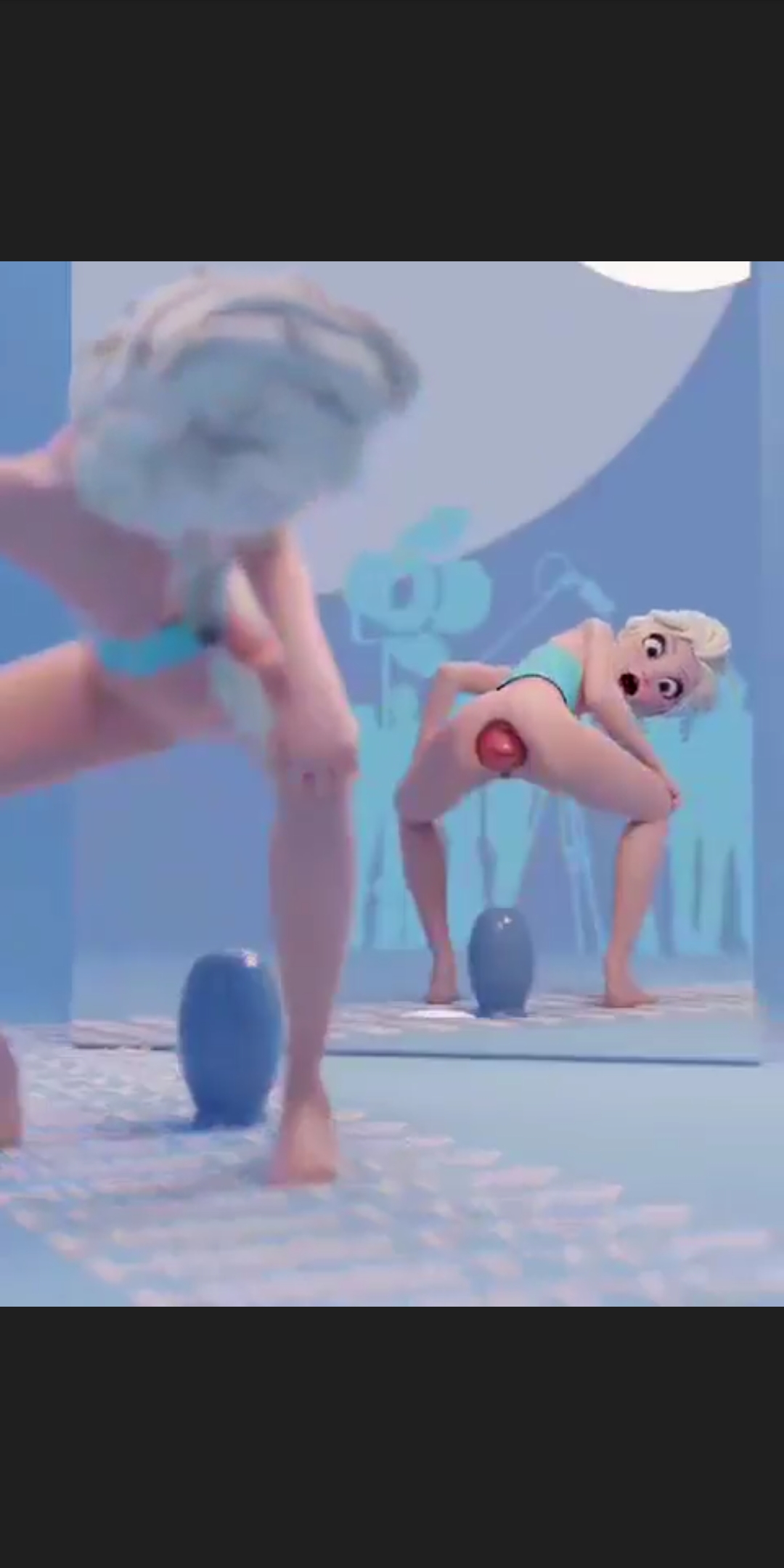 Elsa extreme anal
