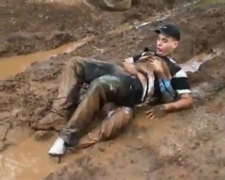 dirty chavs sex in the mud