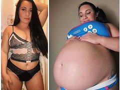 Sexy big weight gain compilation