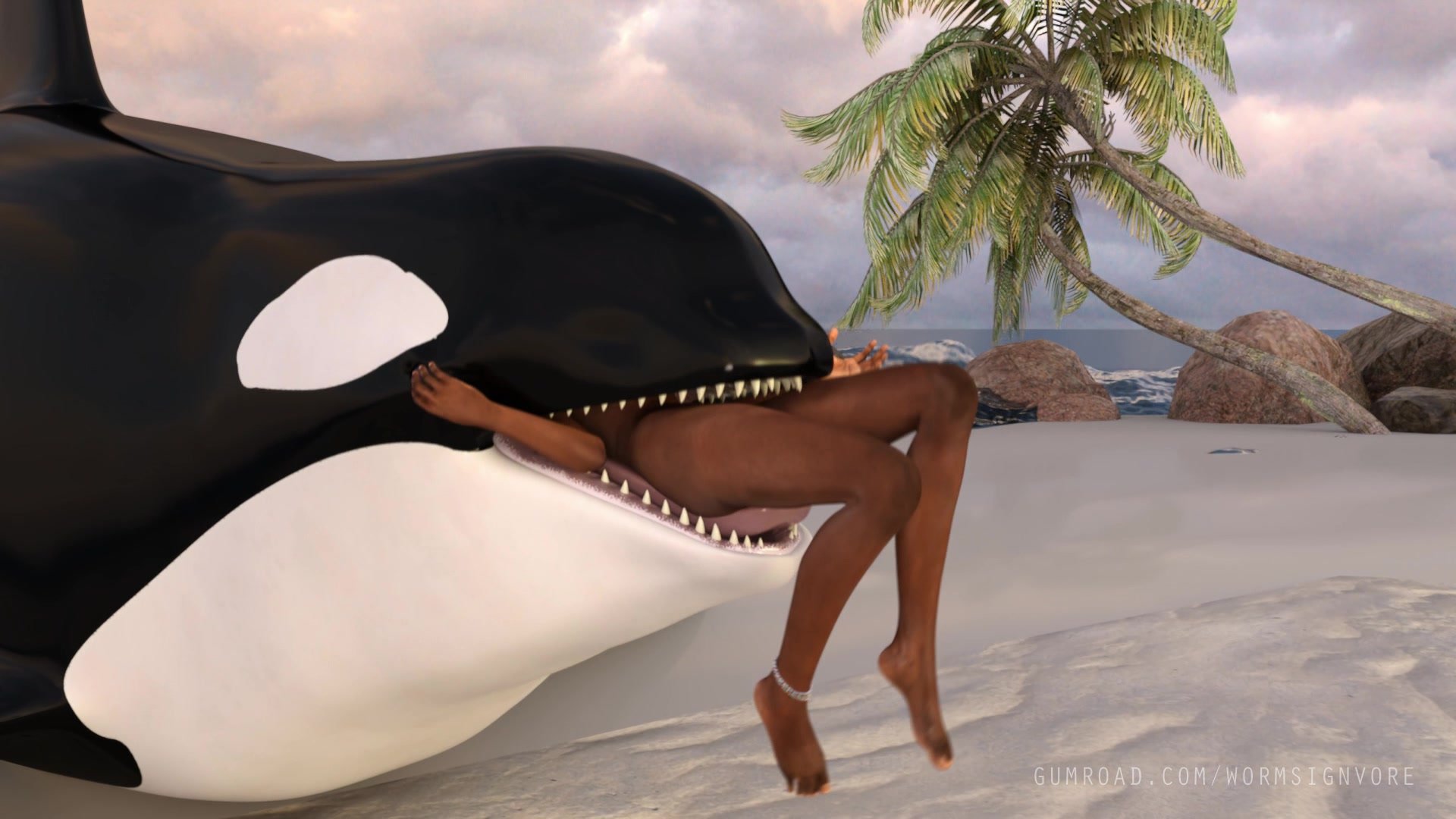 Orca eats Danielle (NUDE)