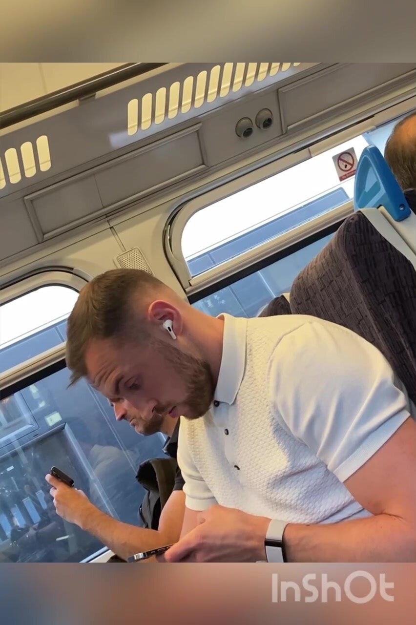 Sexy lad in tight jeans