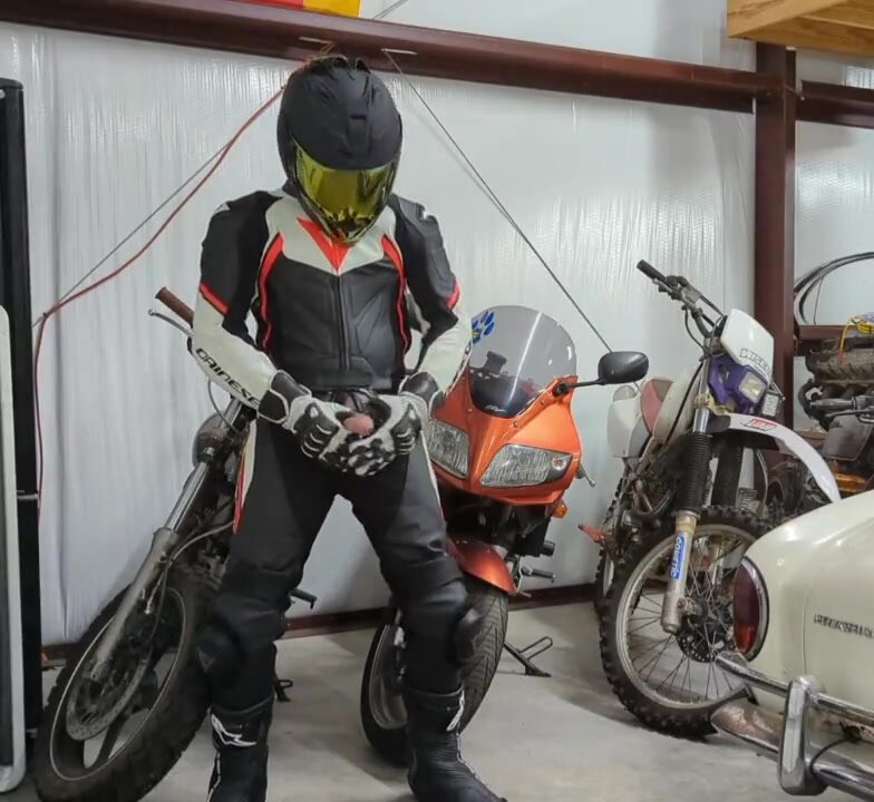 Hot dainese biker gear boy cuming