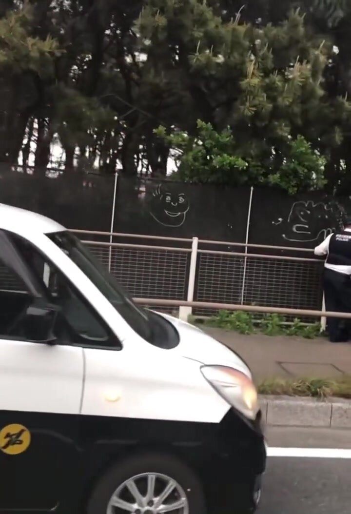 Arrested Naked Man