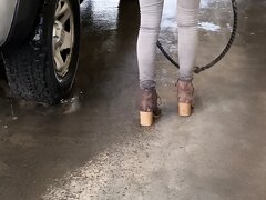 Brianna pees jeans - video 7
