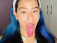 Latina Girl Long Tongue Fetish - Comp 3