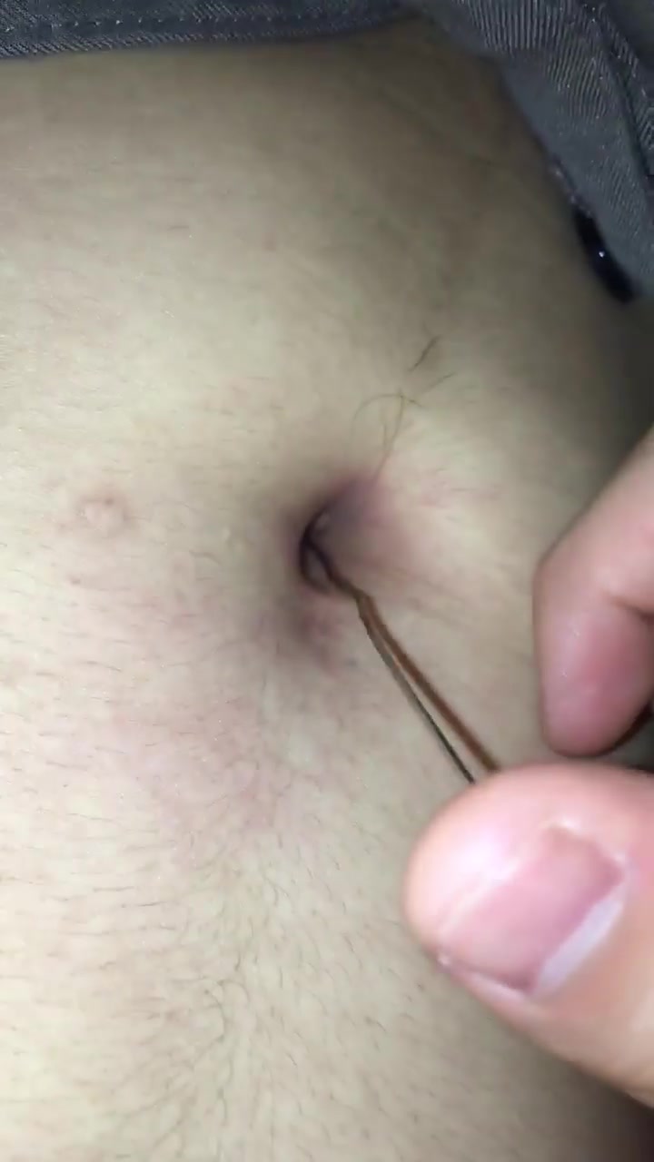 Navel torture - video 26