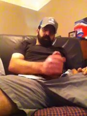 Verbal daddy teases you with his dick