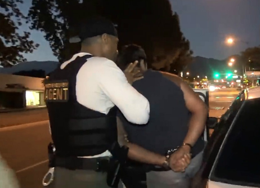 Bail bond arrest and handcuffed 49