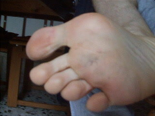 my dirty feet