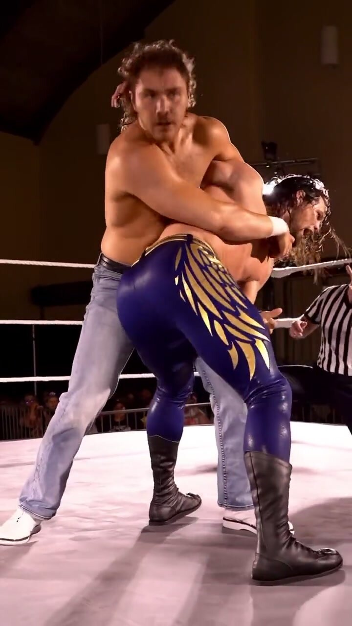 wrestler getting humiliated