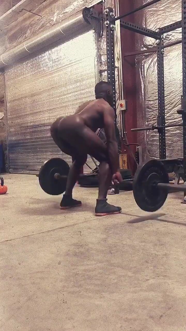 Workout boner squats