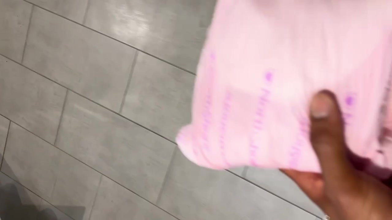 Throwing away my diaper in public restroom