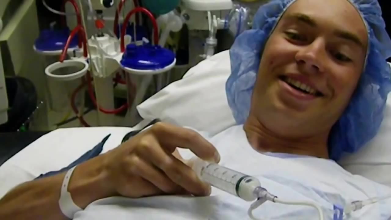 Hot young boy: Self Knocked Out with Propofol