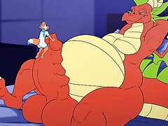 Dragon cockvore - video 2