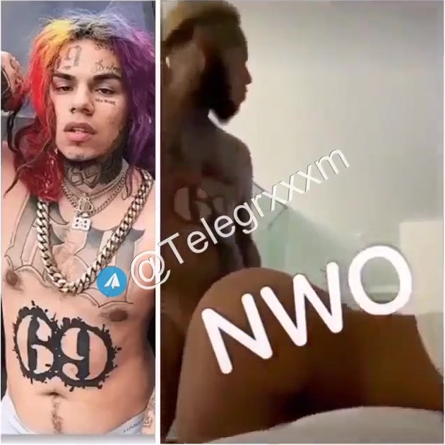 Rapper 6ix9ine gets some pussy