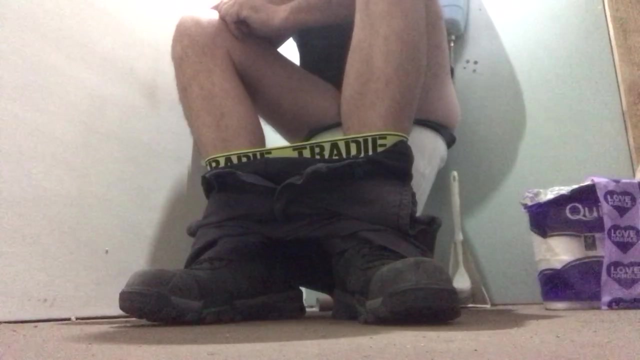 Taking my time on the toilet