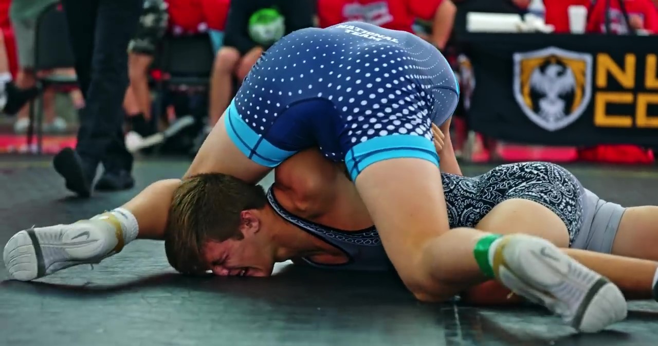 Wrestling: Beefy Cute Teen Wrestler Gets… ThisVid.com