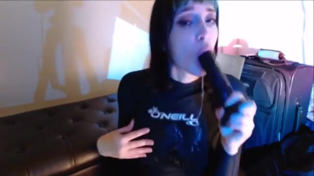 Dirty Blowjob with dildo