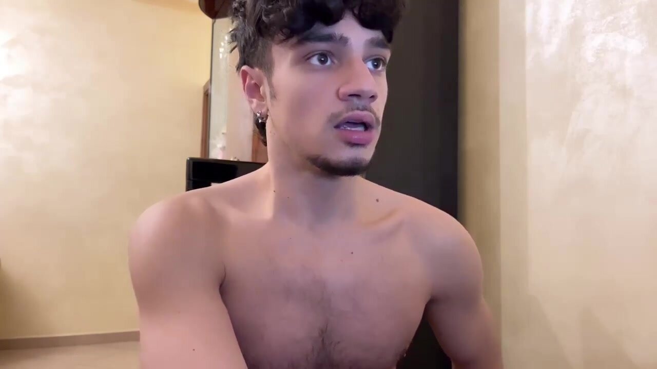 Arab twink cumming into his mouth