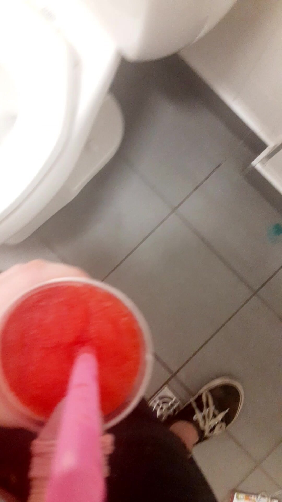 I buy a slush for my slutty mother and I piss in it!