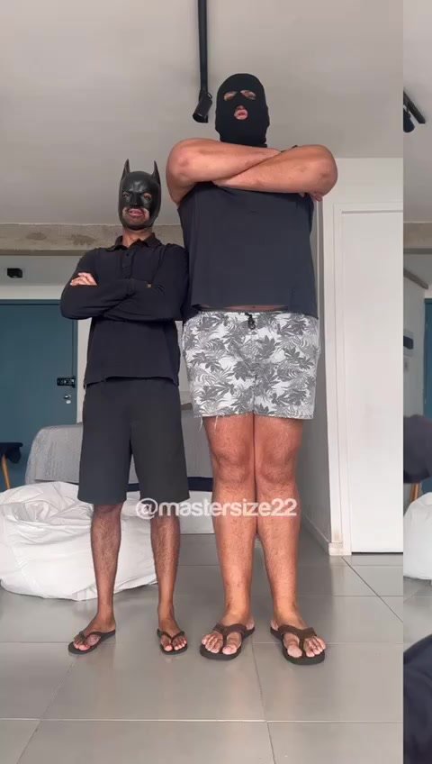Size difference 7’2ft tall vs 5’11ft tiny - video 3