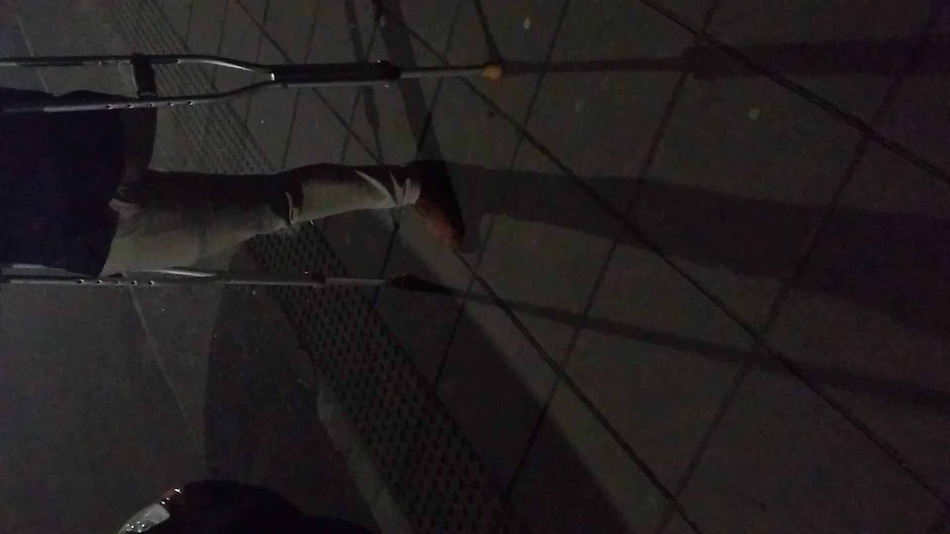 Amputee one-legged