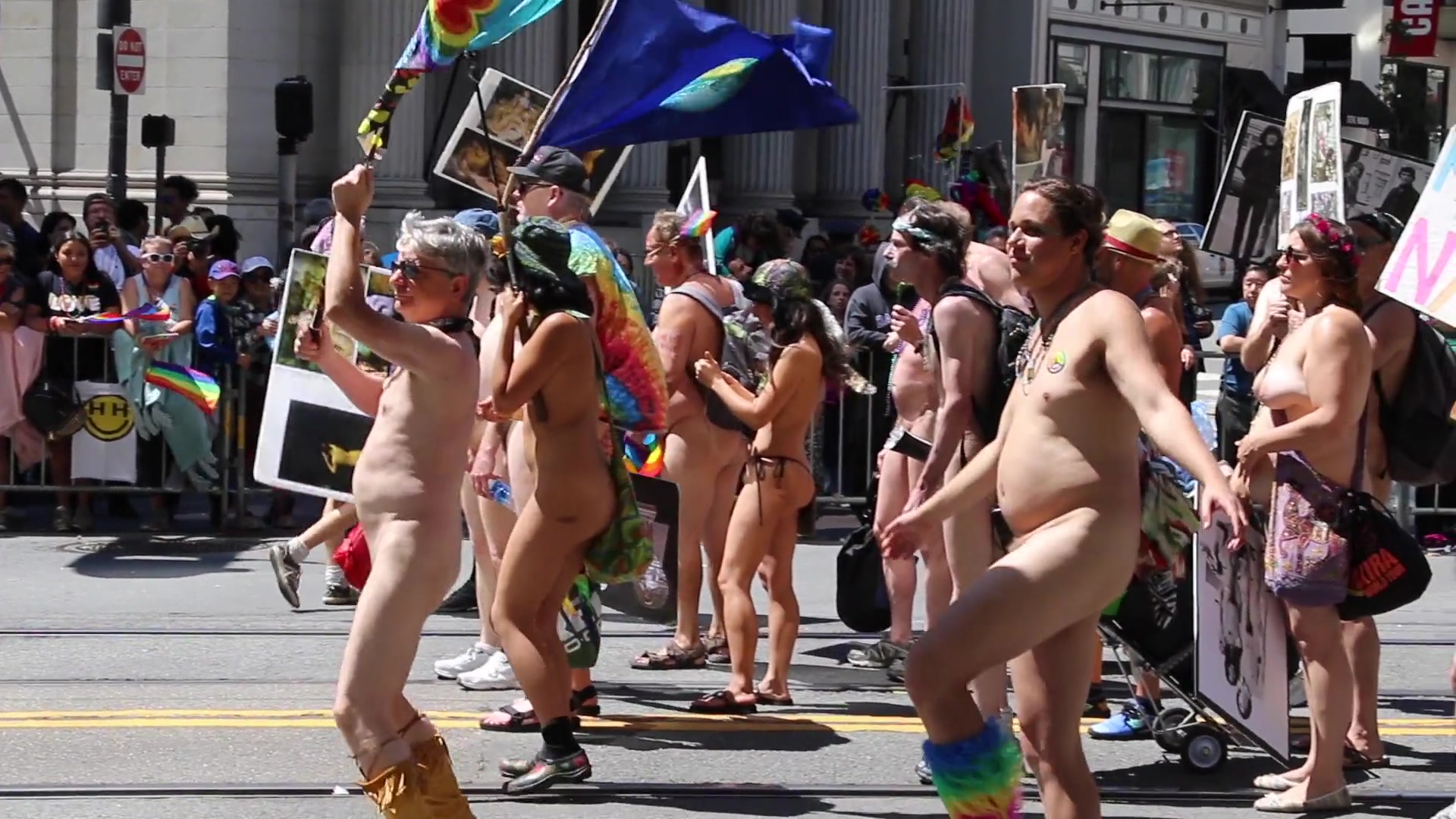 Summer Fun Dating Activities Nude Parade Video. 
