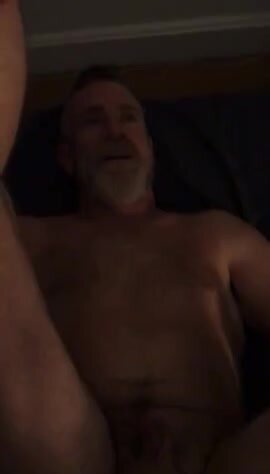two hairy men have sex