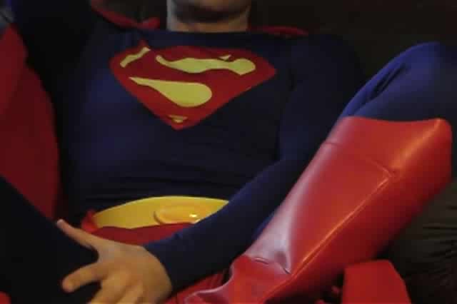 a superhero jerkoff moment