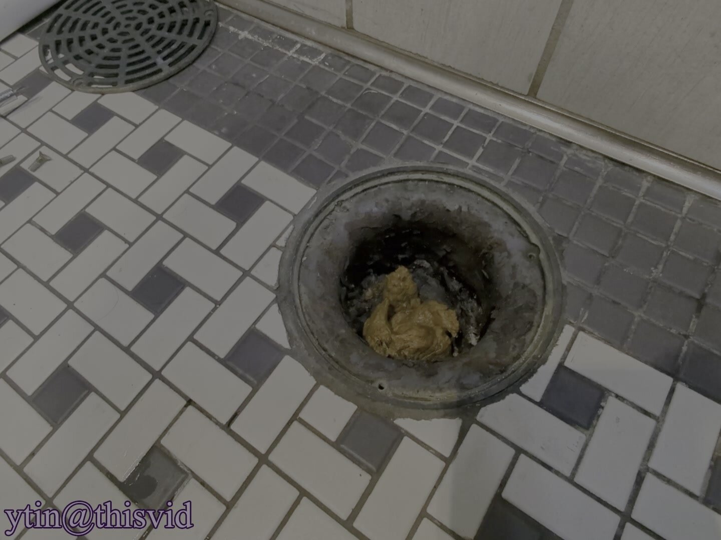 Public Restroom Drain Shit and Piss #18