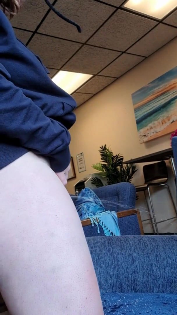 Pissing on office chair