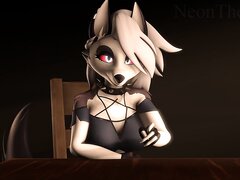 Don't Pull Her Finger! || Loona Furry Fart Animation