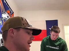 College bros farting on command